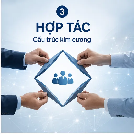 Hợp tác — Cấu trúc kim cương