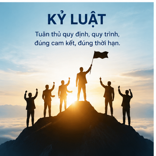 Giá trị cốt lõi: Kỷ luật