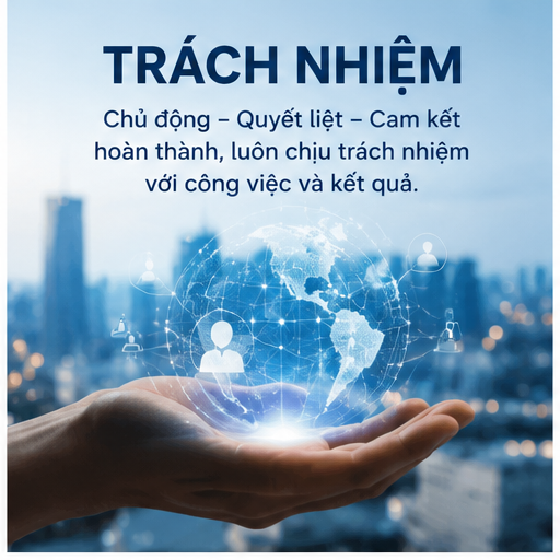Giá trị cốt lõi: Trách nhiệm