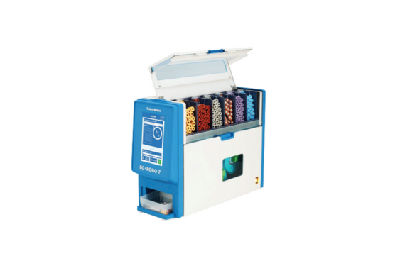 MÁY CHUẨN BỊ ỐNG MẪU ĐỂ BÀN BC ROBO 7