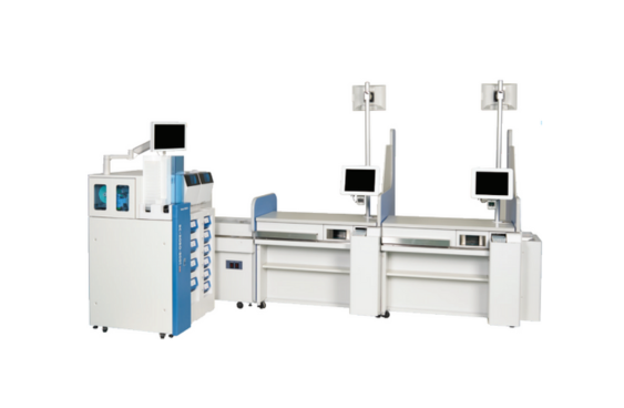 BÀN LẤY MẪU KẾT NỐI BĂNG CHUYỀN VỚI BC ROBO 8001