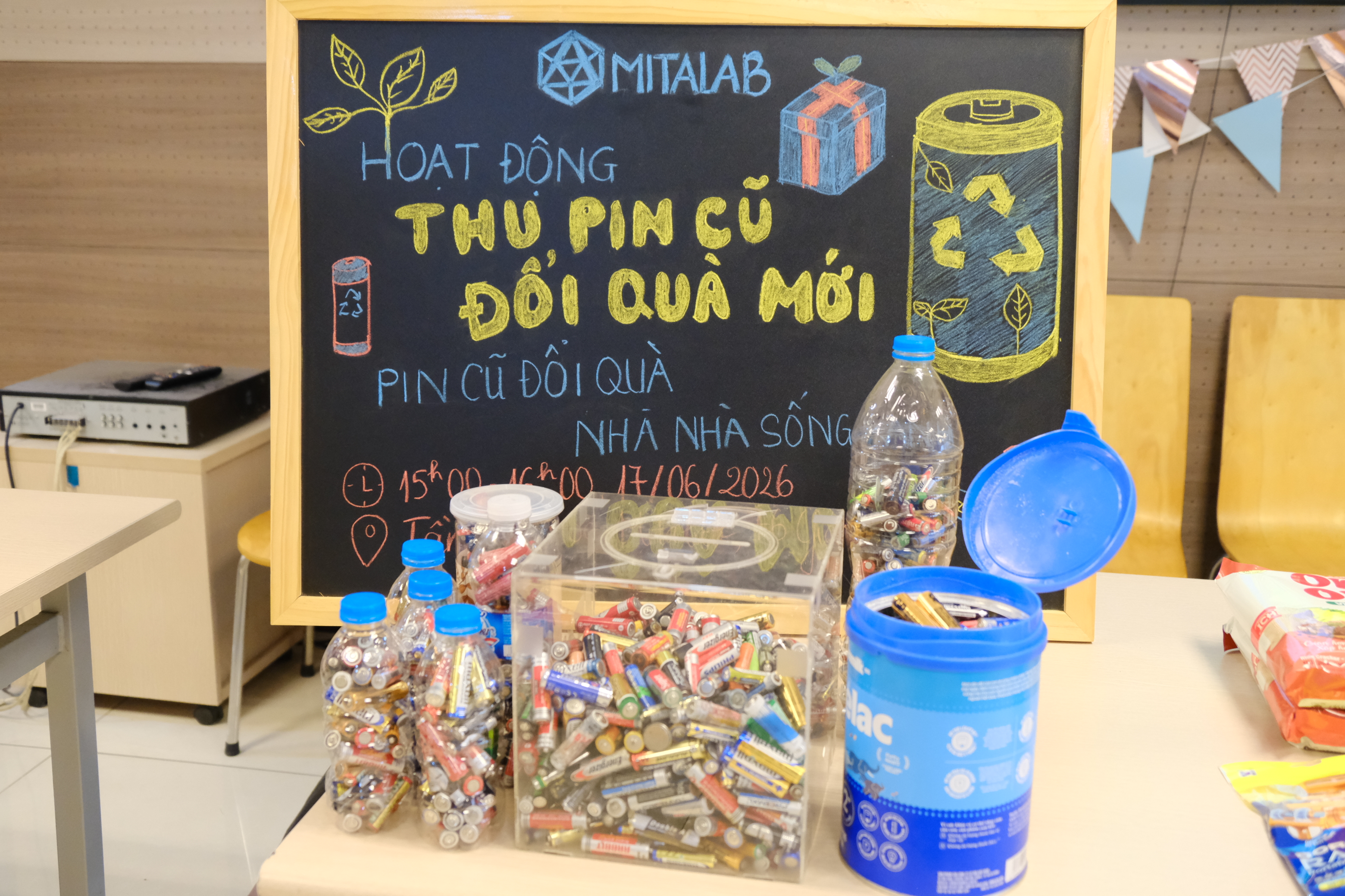 MITALAB LAN TỎA LỐI SỐNG XANH QUA CHUỖI HOẠT ĐỘNG “THU PIN CŨ – ĐỔI QUÀ MỚI” TRONG QUÝ II/2026